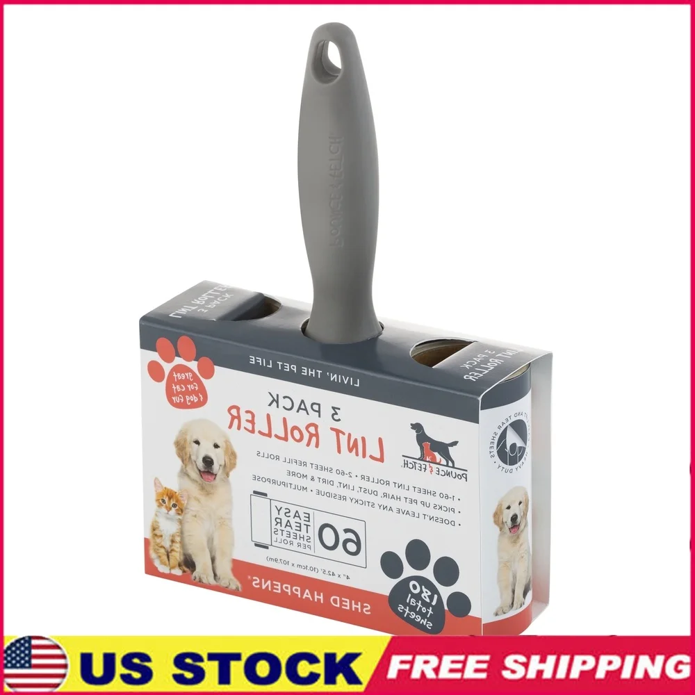 3 упаковки валиков для ворса, шерсть домашних животных, пыль, ворс, грязь, легкий подъем, дизайн отрыва, 180 листов, прочная ручка, без остатков
3 упаковки валиков для ворса, шерсть домашних животных, пыль, ворс, грязь, легкий подъем, дизайн отрыва, 180 листов, прочная ручка, без остатков