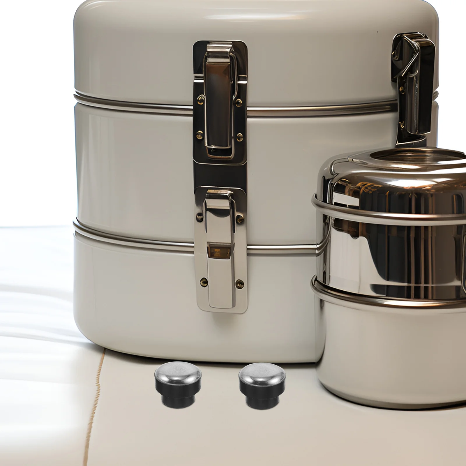 2 set Insulated Bucket Part Replacement Universal Thermal Pot Handle Fitting With Long-Term Stability, Easy Installation Smooth
2 set Insulated Bucket Part Replacement Universal Thermal Pot Handle Fitting With Long-Term Stability, Easy Installation Smooth