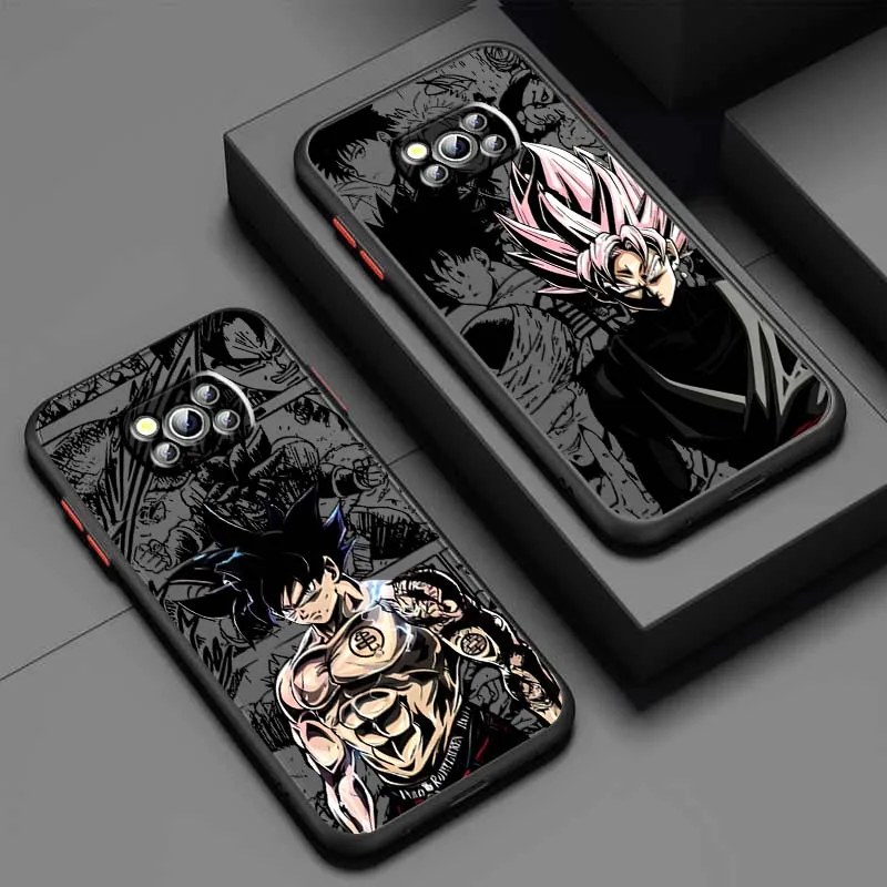 Cartoon Dragon Ball Son Goku For Xiaomi Poco X6 X5 X4 X3 M6 M5s M5 M4 M3 F6 F5 F4 F3 Pro 5G Frosted Translucent Phone Case
Cartoon Dragon Ball Son Goku For Xiaomi Poco X6 X5 X4 X3 M6 M5s M5 M4 M3 F6 F5 F4 F3 Pro 5G Frosted Translucent Phone Case