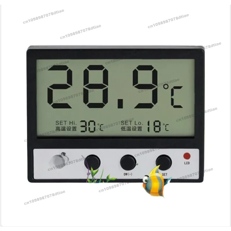 Fish Tank Thermometer, Mini Aquarium Thermometer LED LCD Electronic Digital Display, Outside The Tank Sticker Type
Fish Tank Thermometer, Mini Aquarium Thermometer LED LCD Electronic Digital Display, Outside The Tank Sticker Type