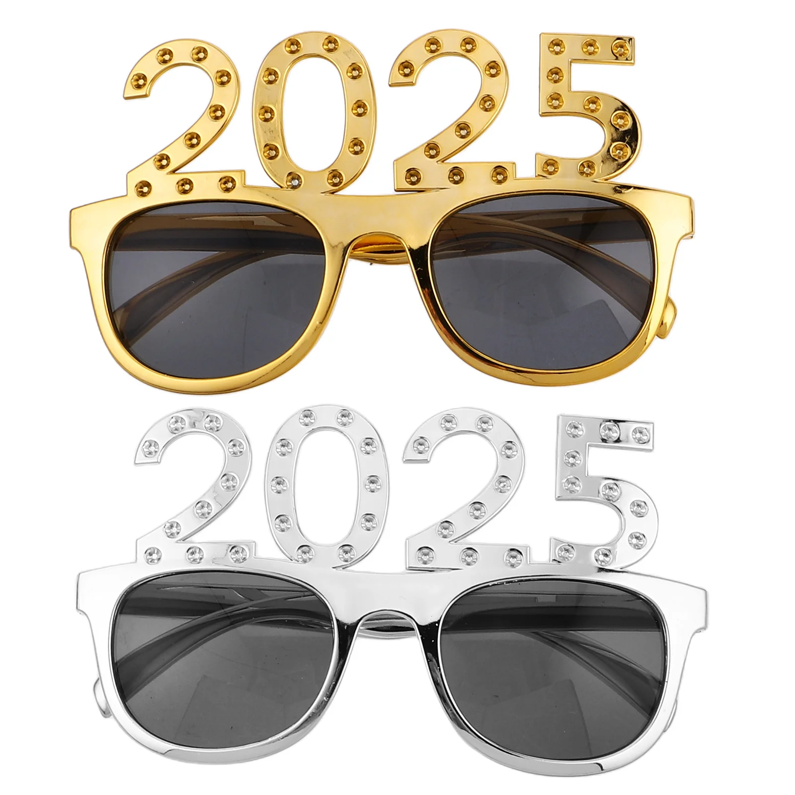 2Pcs 2025 New Year Eyeglasses Sparkling Square Frame Fun Party Photo Booth Props Accessory New Year Eve Party Decor
2Pcs 2025 New Year Eyeglasses Sparkling Square Frame Fun Party Photo Booth Props Accessory New Year Eve Party Decor