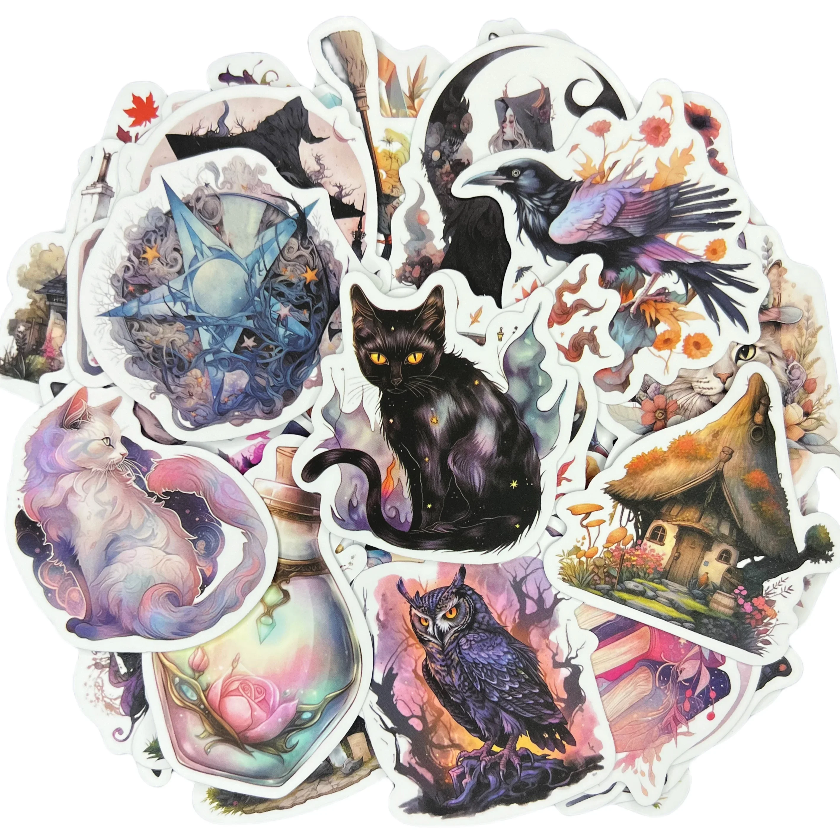 10/30/50Pcs Magic Witch Waterproof Graffiti Sticker Aesthetic Decorative Luggage Laptop Cup Phone Diary Scrapbook Kids Stickers
10/30/50Pcs Magic Witch Waterproof Graffiti Sticker Aesthetic Decorative Luggage Laptop Cup Phone Diary Scrapbook Kids Stickers