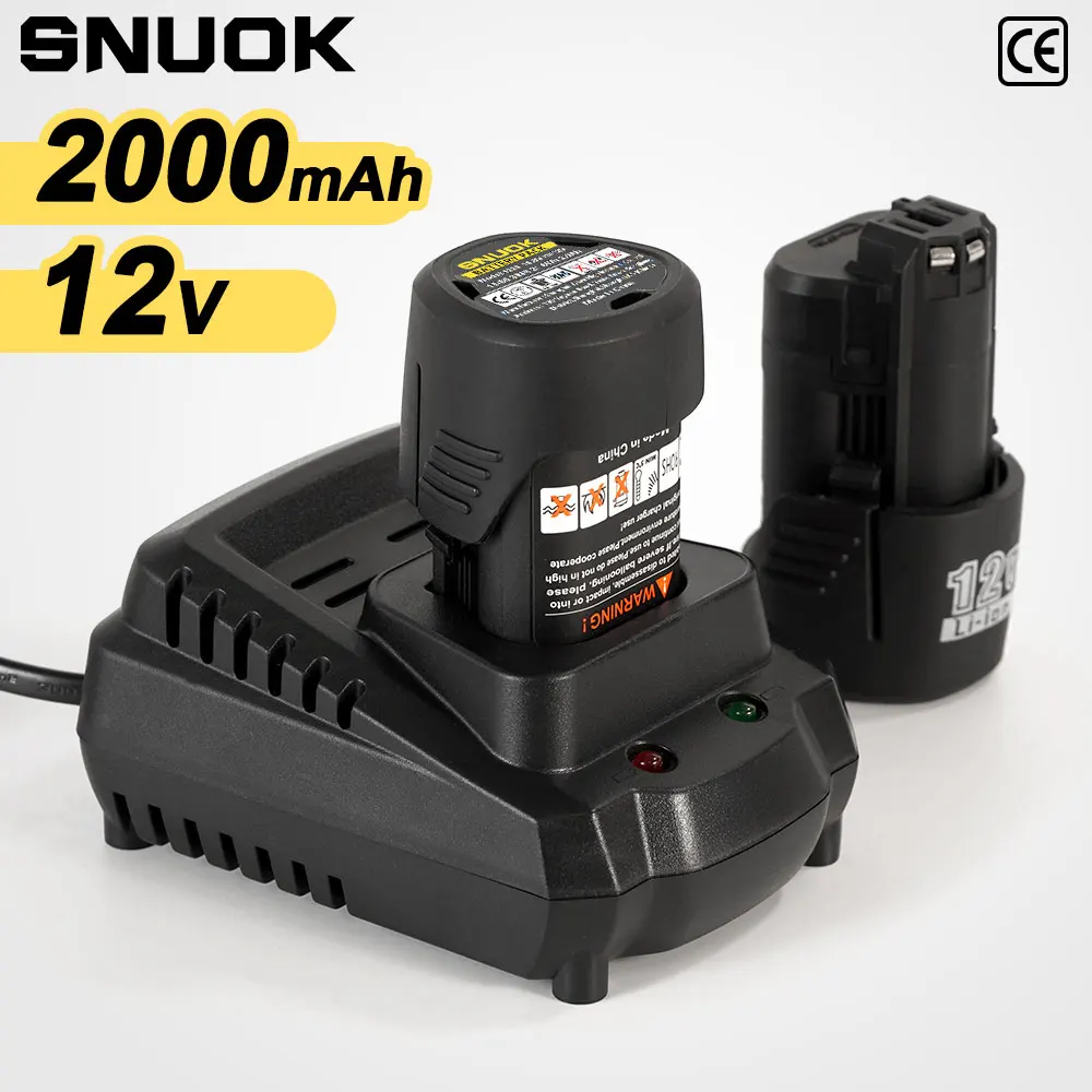 SNUOK lithium battery charger supports angle grinder screwdriver wrench power tool for Bosch 12V lithium battery charging
SNUOK lithium battery charger supports angle grinder screwdriver wrench power tool for Bosch 12V lithium battery charging