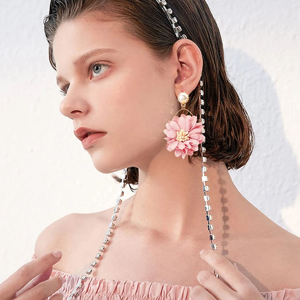 Flower Earrings Floral Fashion Jewelry For Women Pearl Tassel Drop Elegant for Women Fashion Jewelry Alloy Fabric Party Occasion
Flower Earrings Floral Fashion Jewelry For Women Pearl Tassel Drop Elegant for Women Fashion Jewelry Alloy Fabric Party Occasion