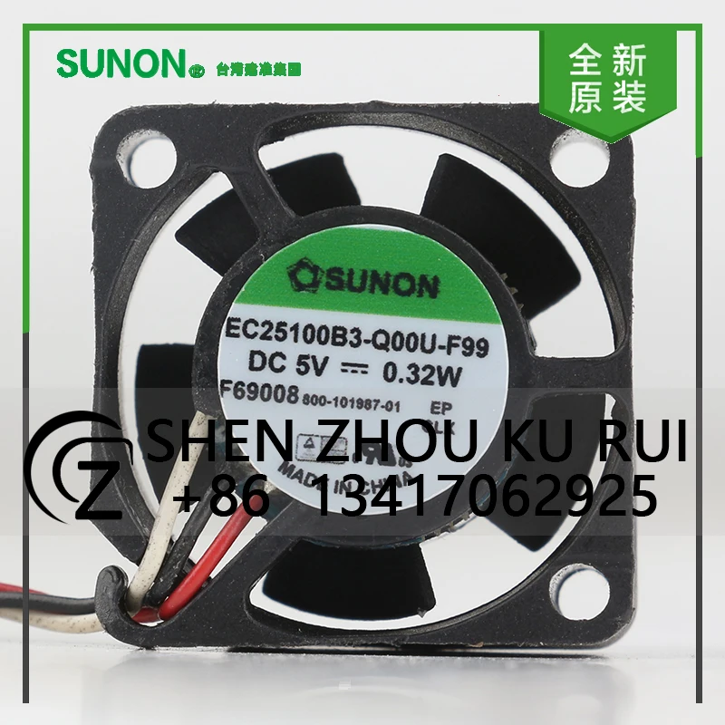 Новый Sunon 12 В 24 В 48 В постоянного тока 5 В 0,32 Вт AC EC2510 25X25X10 мм 2,5 см микро бесшумный чип-инвертор трехпроводной EC25100B3-Q00U-F99 охлаждающий вентилятор
Новый Sunon 12 В 24 В 48 В постоянного тока 5 В 0,32 Вт AC EC2510 25X25X10 мм 2,5 см микро бесшумный чип-инвертор трехпроводной EC25100B3-Q00U-F99 охлаждающий вентилятор