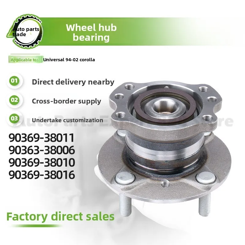 For Toyota For 94-02 High Quality Durable Car Hub Bearing Unit Front Rear Wheel Bearing Assembly 90369-38011
For Toyota For 94-02 High Quality Durable Car Hub Bearing Unit Front Rear Wheel Bearing Assembly 90369-38011