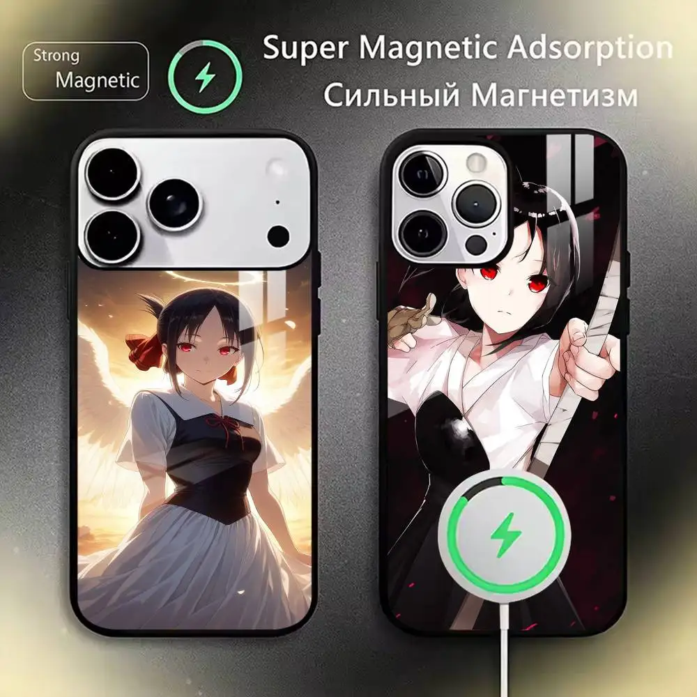 Kaguya Shinomiya Phone Case Magnetic with Magsafe Wireless Charging For iPhone17,16,15,14,13,12,11 Plus,Pro
Kaguya Shinomiya Phone Case Magnetic with Magsafe Wireless Charging For iPhone17,16,15,14,13,12,11 Plus,Pro