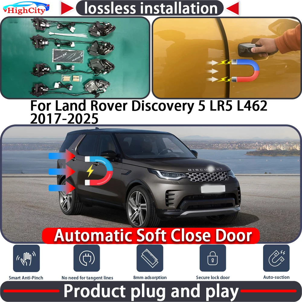 HighCity Electric Closing Door Lock Actuator for Land Rover Discovery 5 LR5 L462 2017-2025 Soft Close Power Latch System Auto
HighCity Electric Closing Door Lock Actuator for Land Rover Discovery 5 LR5 L462 2017-2025 Soft Close Power Latch System Auto
