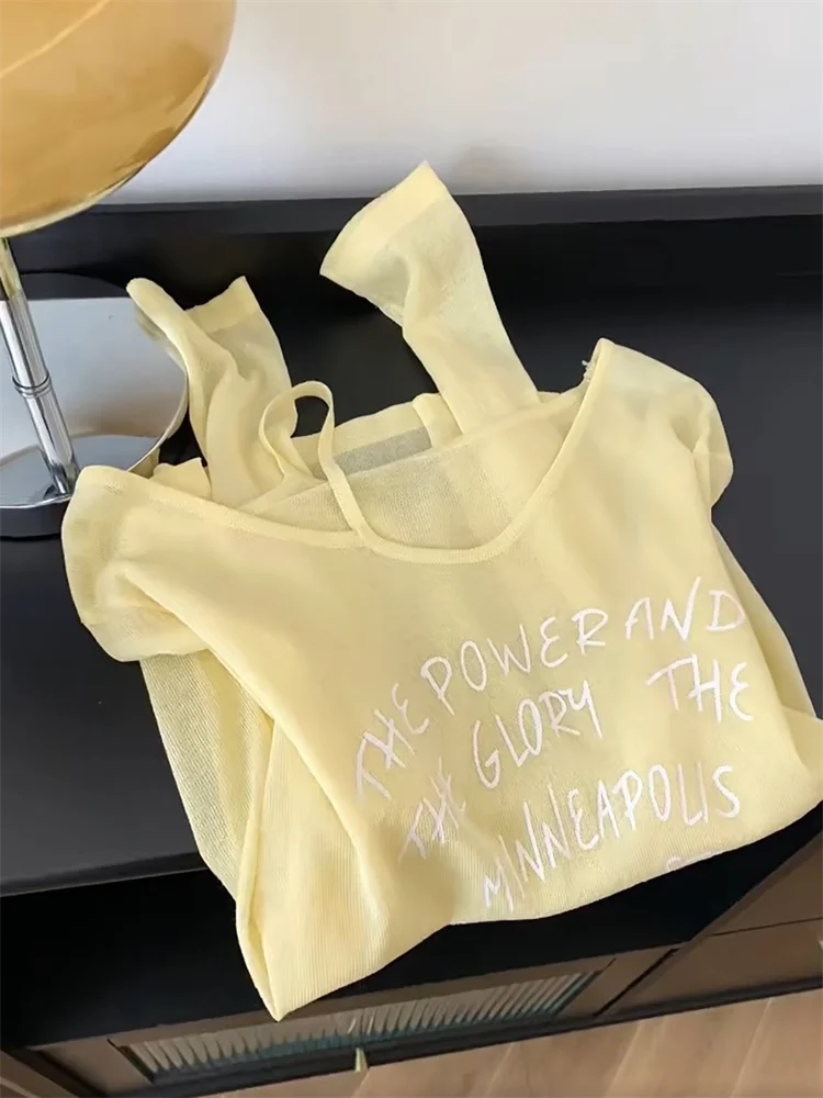 Dopamine Yellow V-Neck Loose Women's Sunshade Cover up Shirt Korean Style Straight Cut Long Sleeve Color Commute Wear
Dopamine Yellow V-Neck Loose Women's Sunshade Cover up Shirt Korean Style Straight Cut Long Sleeve Color Commute Wear