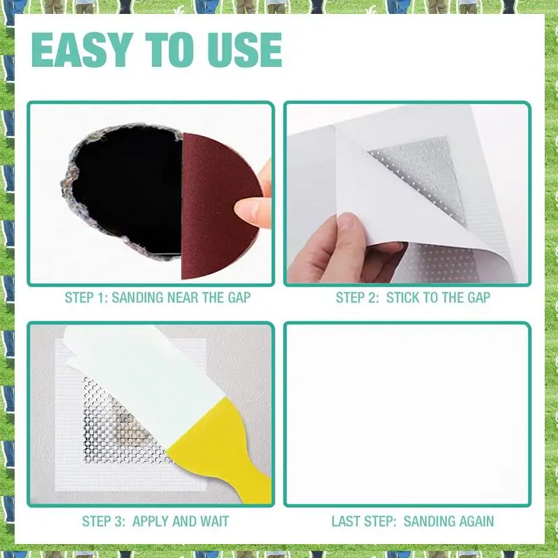 FTS 1Set Wall Patch Repair Kit Drywall Repair Kit Ceiling&Sheet Rock-Dry Wall Repair Spackle
FTS 1Set Wall Patch Repair Kit Drywall Repair Kit Ceiling&Sheet Rock-Dry Wall Repair Spackle