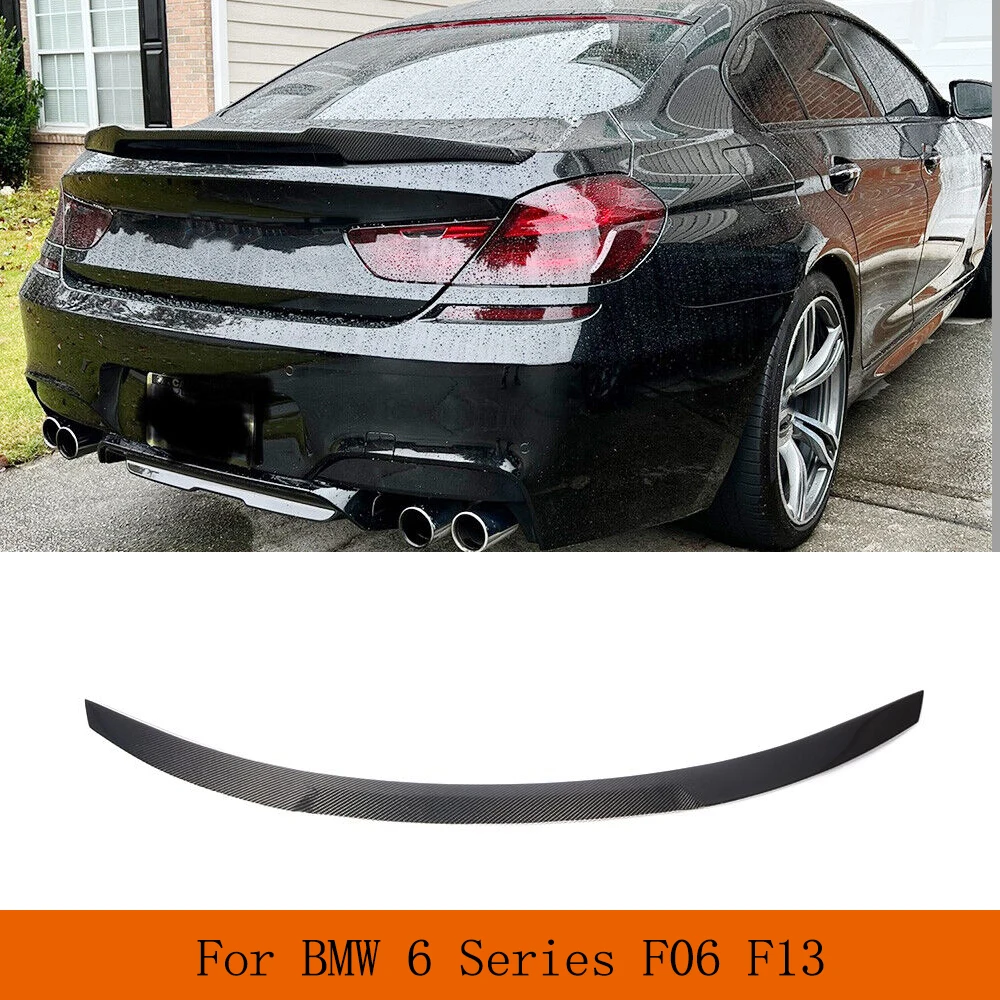 Carbon Fiber/ FRP Trunk Spoiler Fits for BMW 6 Series F06 F13 640i 650i M Sport M6 2012-2018 Rear Boot Lid Highkick Spoiler Lip
Carbon Fiber/ FRP Trunk Spoiler Fits for BMW 6 Series F06 F13 640i 650i M Sport M6 2012-2018 Rear Boot Lid Highkick Spoiler Lip