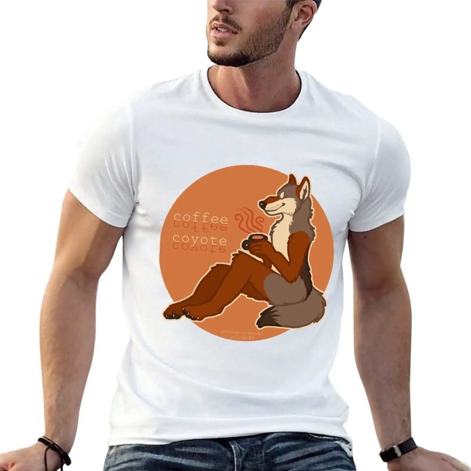 Coffee Coyote T-Shirt t shirt personalised man t shirt cotton high quality T-Shirt
Coffee Coyote T-Shirt t shirt personalised man t shirt cotton high quality T-Shirt