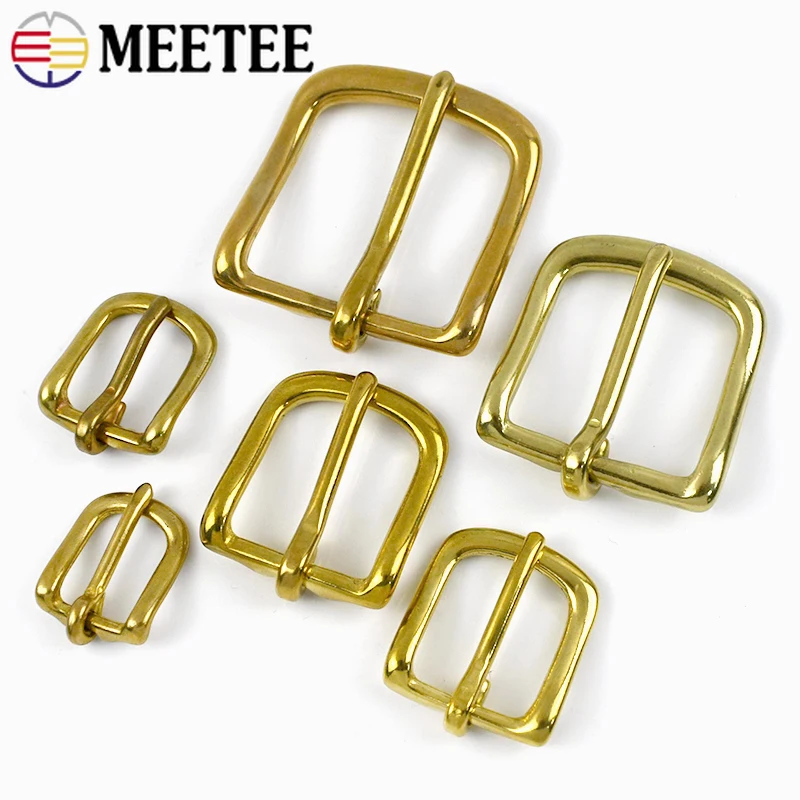 2Pcs Meetee 13-38mm Solid Brass Pin Buckles for Belt Men Replacement Clasp Webbing Strap Adjustable Buckle Hardware Accessories
2Pcs Meetee 13-38mm Solid Brass Pin Buckles for Belt Men Replacement Clasp Webbing Strap Adjustable Buckle Hardware Accessories
