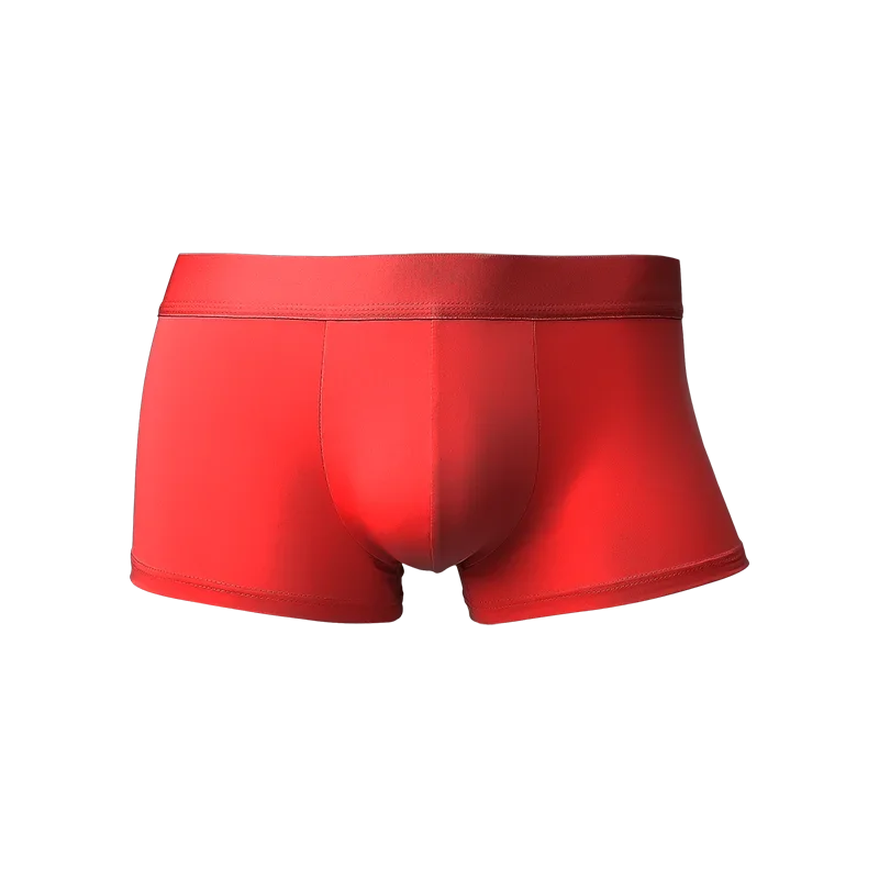 Men's natal year red underwear men's cold silk cool thin boxers big red wedding boxers
Men's natal year red underwear men's cold silk cool thin boxers big red wedding boxers