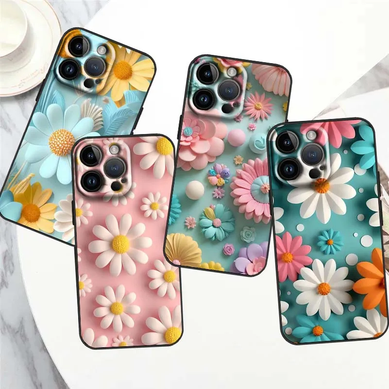 Cartoon Floral Pattern Cover For iPhone 17 16 16e 15 14 13 Pro Max Plus Air Mini Soft Black Straight Edge Phone Case
Cartoon Floral Pattern Cover For iPhone 17 16 16e 15 14 13 Pro Max Plus Air Mini Soft Black Straight Edge Phone Case