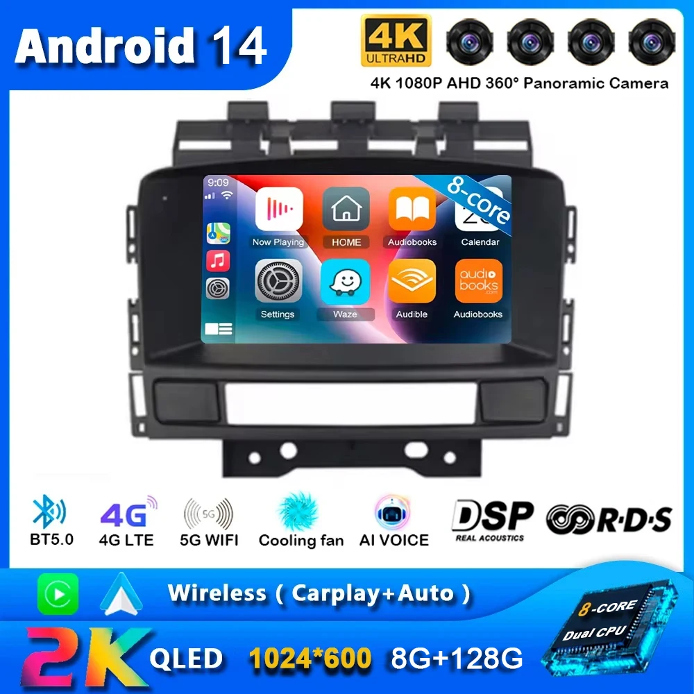 Android 14 For Buick Excelle GT XT Opel Astra J 2010 - 2014 Car DvD Auto Radio Stereo Head Unit Multimedia Player GPS Navigation
Android 14 For Buick Excelle GT XT Opel Astra J 2010 - 2014 Car DvD Auto Radio Stereo Head Unit Multimedia Player GPS Navigation