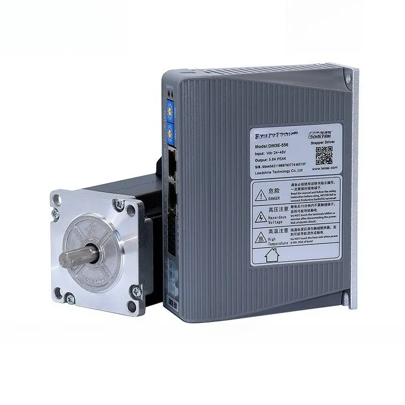 Shenzhen Leisai 57 Open Loop Stepper Motor EtherCAT Bus Driver DM3E-522 556 870 Set
Shenzhen Leisai 57 Open Loop Stepper Motor EtherCAT Bus Driver DM3E-522 556 870 Set