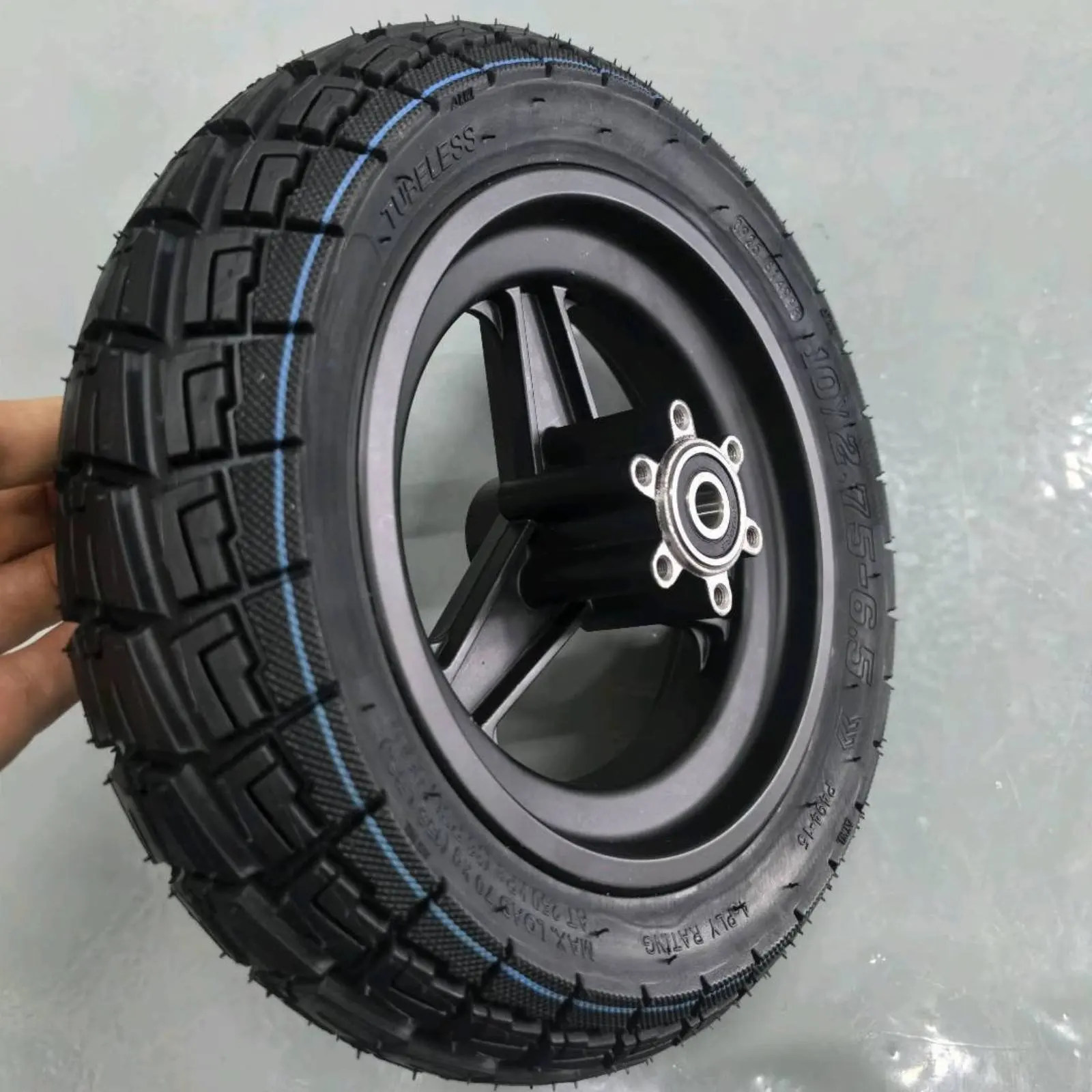 10x2.75-6.5 Scooter Wheel Assembly Anti-Slip Grip Pattern Electric Scooter Front Wheel
10x2.75-6.5 Scooter Wheel Assembly Anti-Slip Grip Pattern Electric Scooter Front Wheel