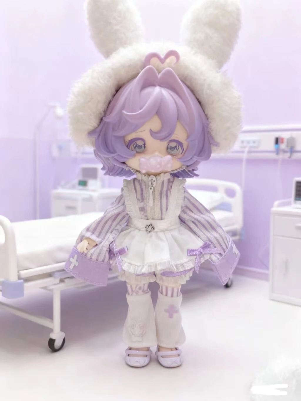 Комплект одежды для кукол BJD 1/12 (для тела 13 см): Наряд медсестры Yami Kawaii для Ob11 YMY UFdoll, аксессуары Healing Bunny, 5 предметов/набор, бутик-костюм
Комплект одежды для кукол BJD 1/12 (для тела 13 см): Наряд медсестры Yami Kawaii для Ob11 YMY UFdoll, аксессуары Healing Bunny, 5 предметов/набор, бутик-костюм