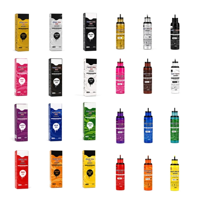 12 Bottles Oil Based Paint Oil Paint Bottles For Model Touch Up With Colorful Color Oil 60ml Each Bottle H8WD
12 Bottles Oil Based Paint Oil Paint Bottles For Model Touch Up With Colorful Color Oil 60ml Each Bottle H8WD