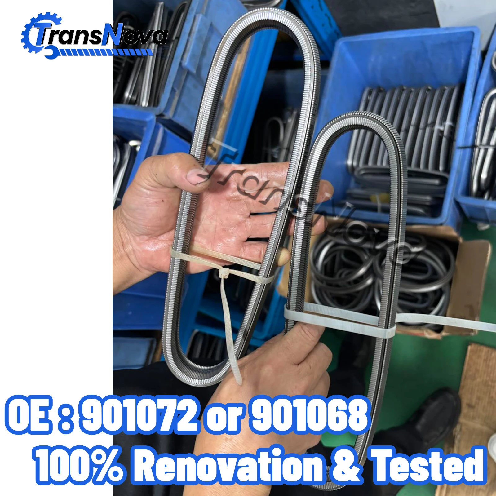 TransNova JF015E RE0F11A CVT Transmission Drive Chain Belt 901072 901068 For Nissan Mitsubishi Suzuki Renault Gearbox 1.2 ~1.4L
TransNova JF015E RE0F11A CVT Transmission Drive Chain Belt 901072 901068 For Nissan Mitsubishi Suzuki Renault Gearbox 1.2 ~1.4L