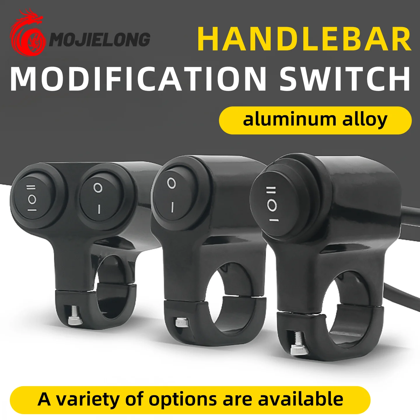 Aluminum alloy dual-function waterproof switch, suitable for the modification of headlights on electric vehicles and scooters.
Aluminum alloy dual-function waterproof switch, suitable for the modification of headlights on electric vehicles and scooters.