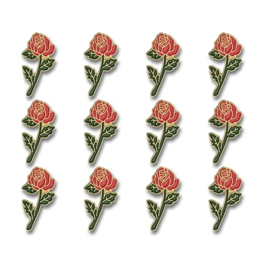 Rose Flower Enamel Metal Lapel Pin, Retro Pins for Clothes,
Rose Flower Enamel Metal Lapel Pin, Retro Pins for Clothes,