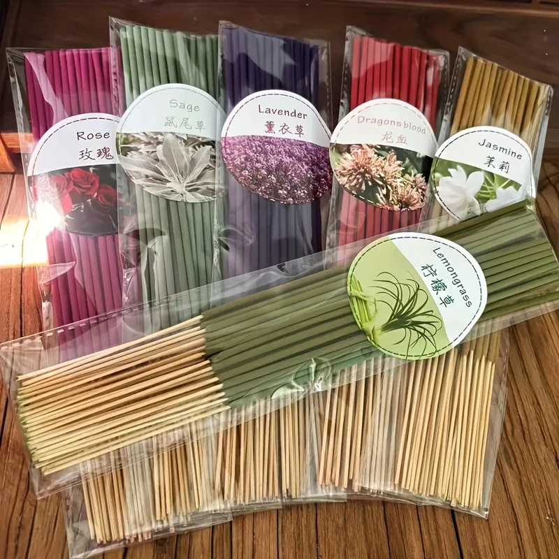 126 Incense Sticks for Purification Yoga Meditation Home Use - Long-Lasting Fragrance Ideal Gift Set Suitable for All Occasions
126 Incense Sticks for Purification Yoga Meditation Home Use - Long-Lasting Fragrance Ideal Gift Set Suitable for All Occasions