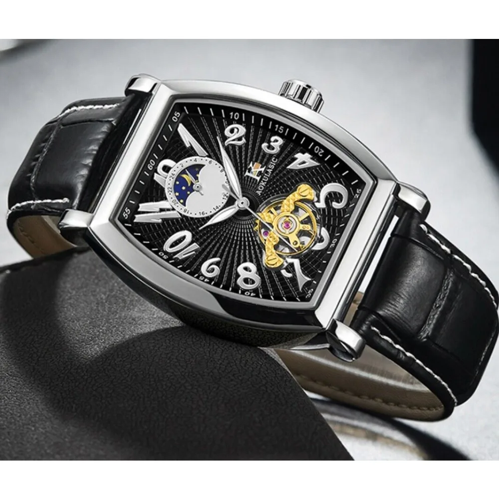 Automatic Self Wind Mechanical Hollow Waterproof Luminous Multifunctional Men's Wrist Watch Nice Gift
Automatic Self Wind Mechanical Hollow Waterproof Luminous Multifunctional Men's Wrist Watch Nice Gift