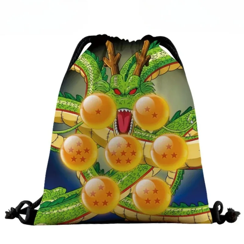 Japanese Anime Dragon Ball Printing Goku Vegeta Handsome Portable Large Capacity Drawstring Bag Small Gift Anime Merchandise
Japanese Anime Dragon Ball Printing Goku Vegeta Handsome Portable Large Capacity Drawstring Bag Small Gift Anime Merchandise