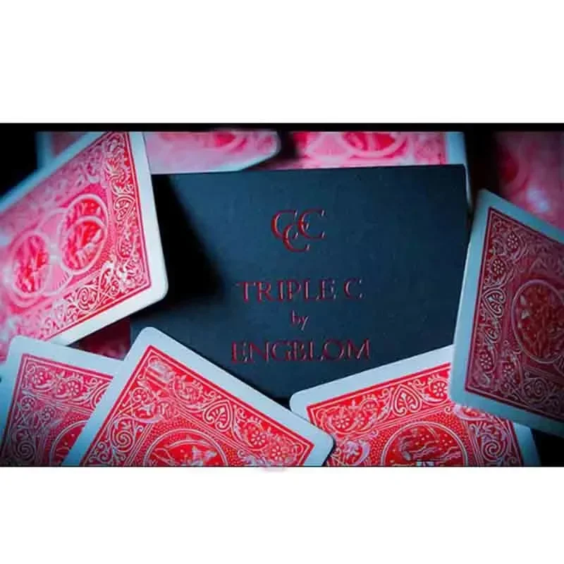 Triple C By Christian Engblom Card Magic Trick Close Up Illusion Professional Magic Props
Triple C By Christian Engblom Card Magic Trick Close Up Illusion Professional Magic Props