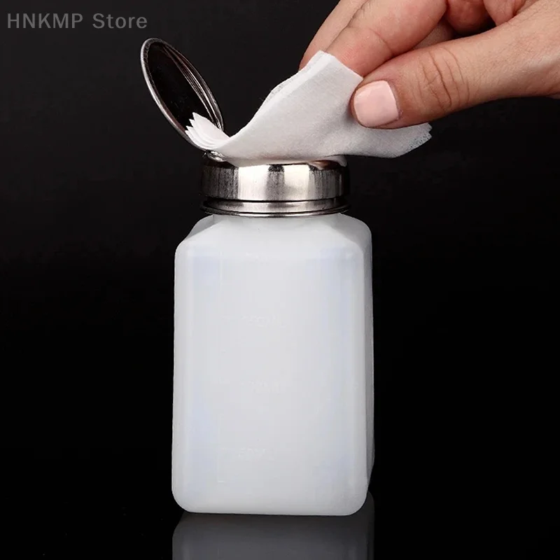 200ml Liquid Alcohol Bottle Anticorrosive Press Type Bottle With Stainless Steel Cap Industrial Alcohol Dispenser
200ml Liquid Alcohol Bottle Anticorrosive Press Type Bottle With Stainless Steel Cap Industrial Alcohol Dispenser