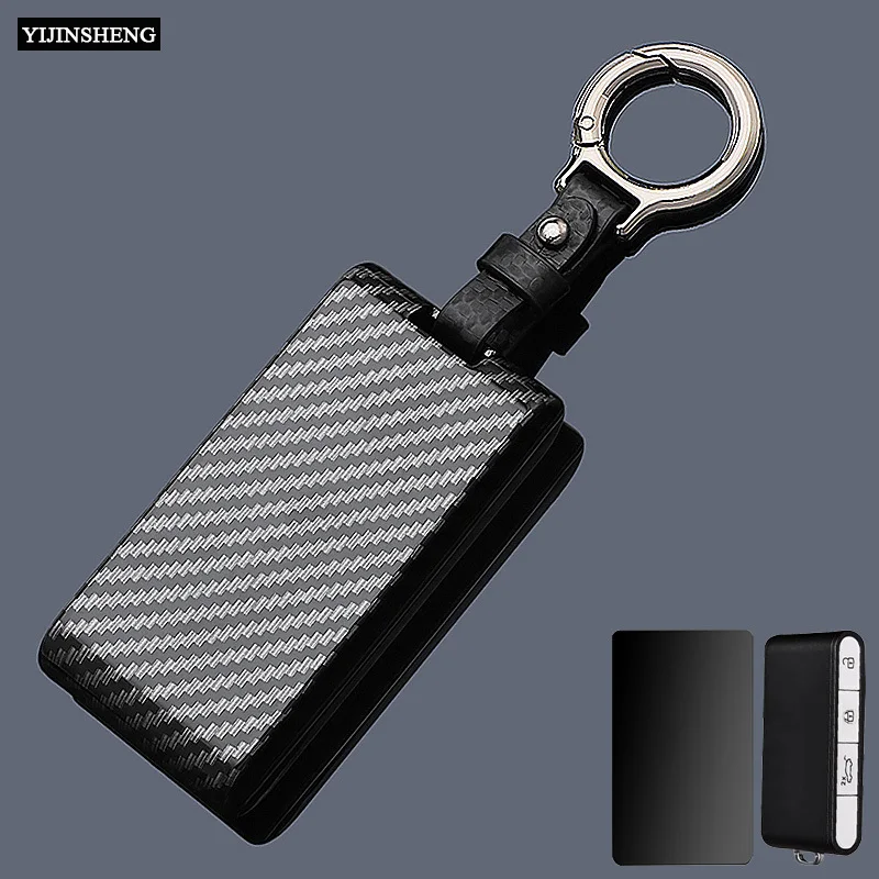 Carbon Style ABS Car Key Case Cover Fob for 2025 2026 Audi E5 Sportback Remote Key Protector NFC Card Key Holder
Carbon Style ABS Car Key Case Cover Fob for 2025 2026 Audi E5 Sportback Remote Key Protector NFC Card Key Holder