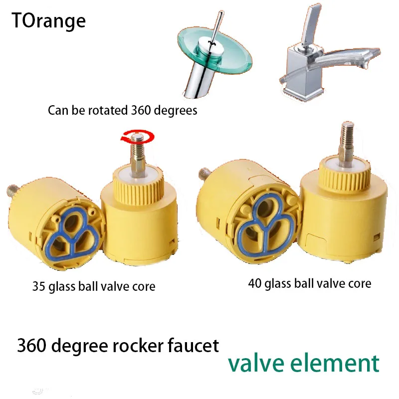 Glass Basin Faucet 35/40 Ceramic Core Cold & Hot Water Mixing Waterfall Rocker Ball Arm Core
Glass Basin Faucet 35/40 Ceramic Core Cold & Hot Water Mixing Waterfall Rocker Ball Arm Core