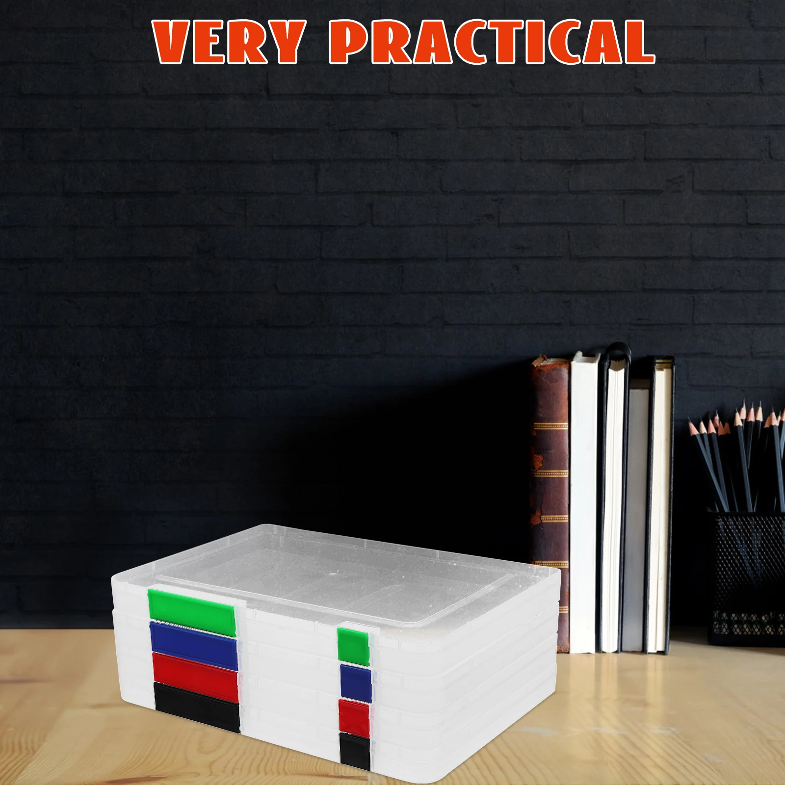 4 Pcs File Box Clear Storage Bins Thick Design Document Holder Office Supplies Organizer Waterproof A5 Portable Case Stackable
4 Pcs File Box Clear Storage Bins Thick Design Document Holder Office Supplies Organizer Waterproof A5 Portable Case Stackable