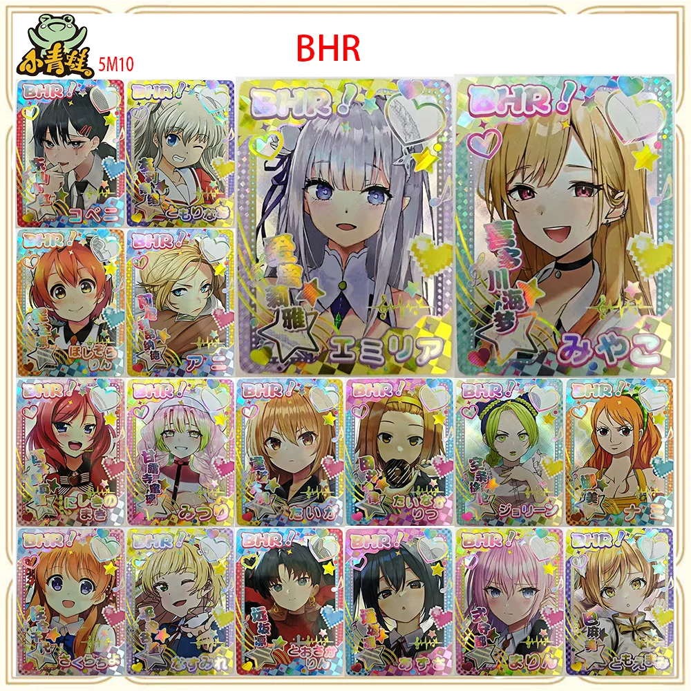 Аниме Goddess Story 5M10 BHR Kitagawa Marin Emiria Tohsaka Rin Премиум флэш-игры игрушки Коллекционная карта Рождественский подарок
Аниме Goddess Story 5M10 BHR Kitagawa Marin Emiria Tohsaka Rin Премиум флэш-игры игрушки Коллекционная карта Рождественский подарок