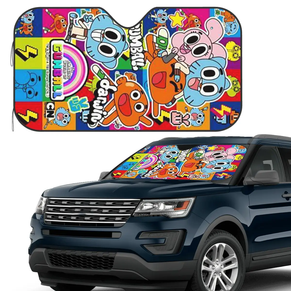 The Amazing World Of Gumball Sunshade Windscreen Car Front Windshield Window Sun Visor Accessories Covers
The Amazing World Of Gumball Sunshade Windscreen Car Front Windshield Window Sun Visor Accessories Covers