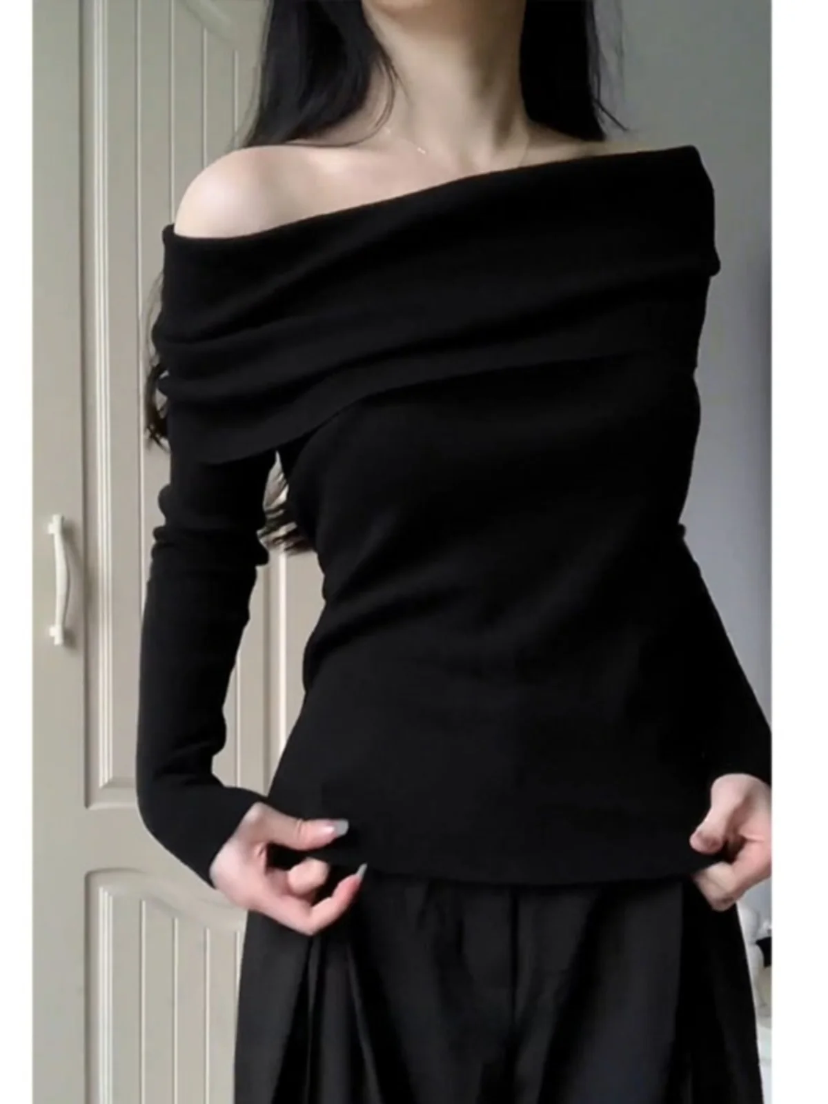 Женский вязаный топ Bla-oulder с длинным рукавом, облегающий, повседневный, модный, однотонный, для осенне-весеннего сезона
Женский вязаный топ Bla-oulder с длинным рукавом, облегающий, повседневный, модный, однотонный, для осенне-весеннего сезона