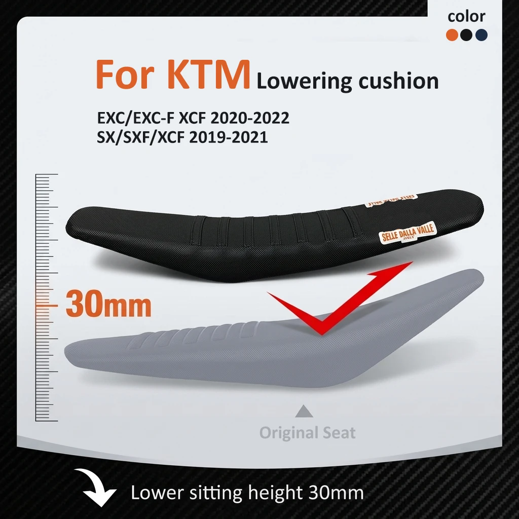 Motocross For KTM Bench Seat 30mm Lower Than Original KTM 2020-2022 Enduro Motorcycle
Motocross For KTM Bench Seat 30mm Lower Than Original KTM 2020-2022 Enduro Motorcycle