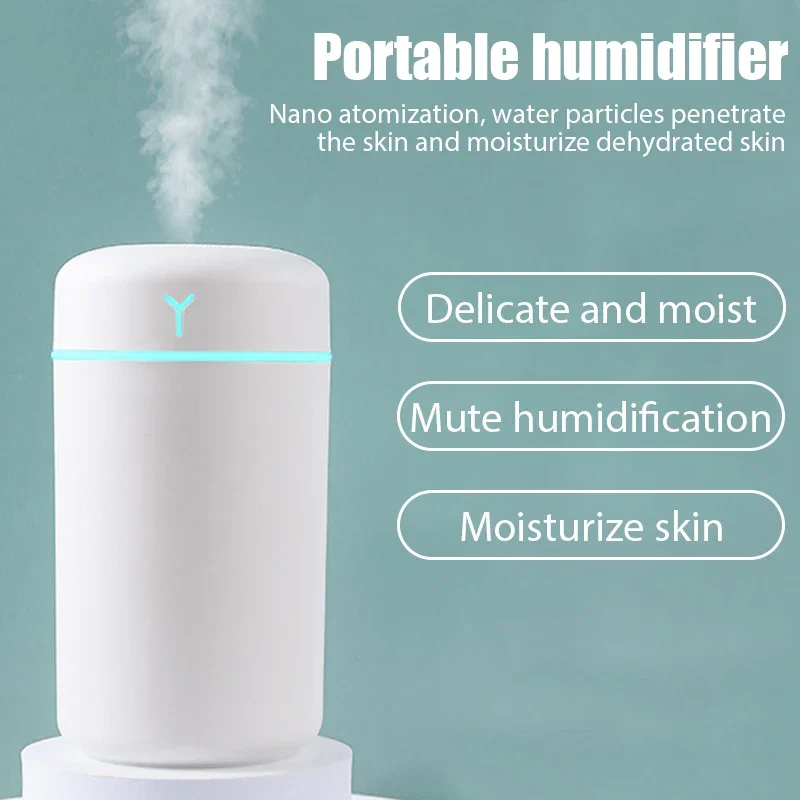 420ml Humidifier Portable USB Aroma Oil Diffuser with Colorful Light Cool Mist Sprayer Bedroom Home Office Car Purifier
420ml Humidifier Portable USB Aroma Oil Diffuser with Colorful Light Cool Mist Sprayer Bedroom Home Office Car Purifier