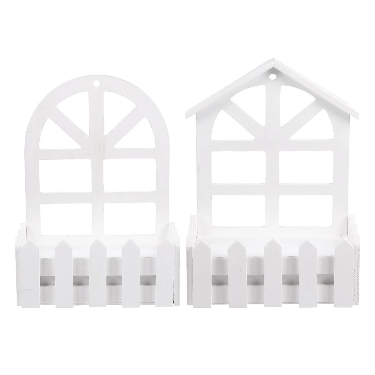 2 Pcs Wall Mounted Wooden Planter Decor Hanging Flowerpot Flowers Pendant Decoration Basket Fence
2 Pcs Wall Mounted Wooden Planter Decor Hanging Flowerpot Flowers Pendant Decoration Basket Fence