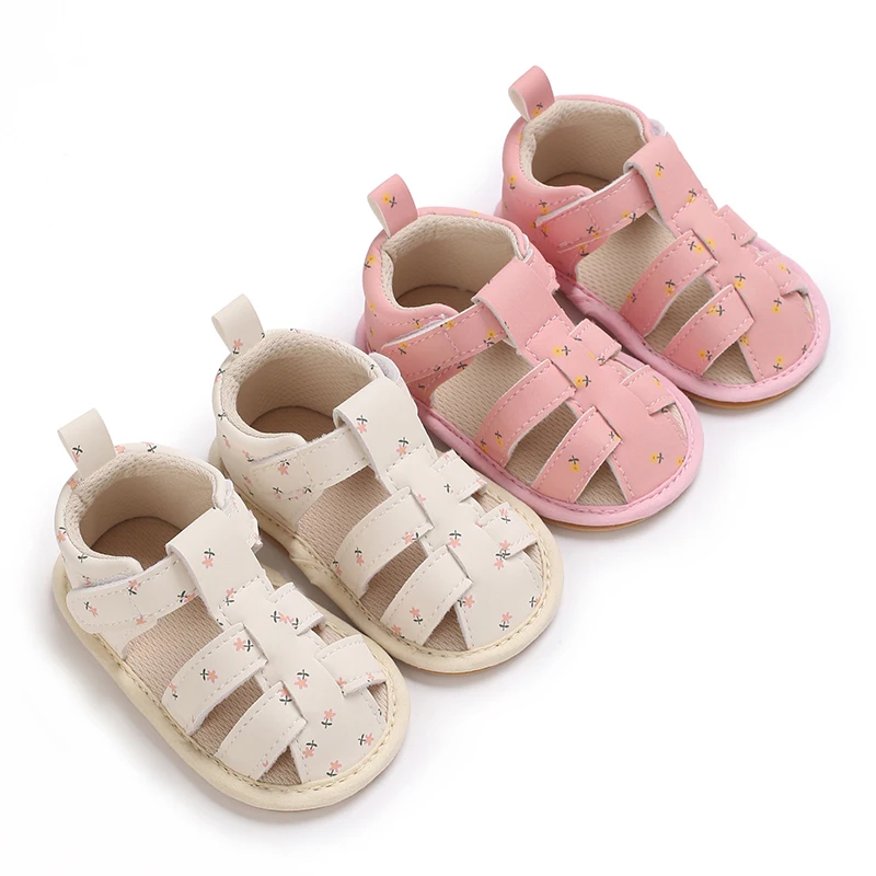 Baby Girl Leather Sandals 0-18M Small Flower First Walker Rubber Sole Comfortable Summer Newborn
Baby Girl Leather Sandals 0-18M Small Flower First Walker Rubber Sole Comfortable Summer Newborn