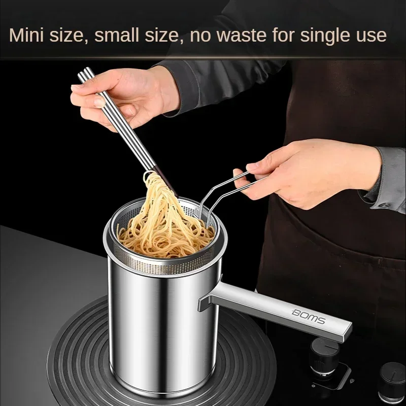 Stainless Steel Multifunction Pot With Lid Deep Fryer With Basket strainer French Fries Soup Noodle Induction Cooker Gas Kitchen
Stainless Steel Multifunction Pot With Lid Deep Fryer With Basket strainer French Fries Soup Noodle Induction Cooker Gas Kitchen
