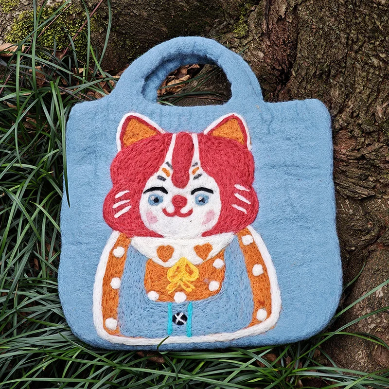Ins Style Cartoon Cute Cat Handbag Multicolor All-match Daily Storage Bag Fashion Accessory Photo Prop Organizer
Ins Style Cartoon Cute Cat Handbag Multicolor All-match Daily Storage Bag Fashion Accessory Photo Prop Organizer