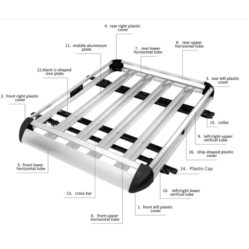 KQX 4x4 Aluminum Roof Top Rack New Design Factory Direct
KQX 4x4 Aluminum Roof Top Rack New Design Factory Direct