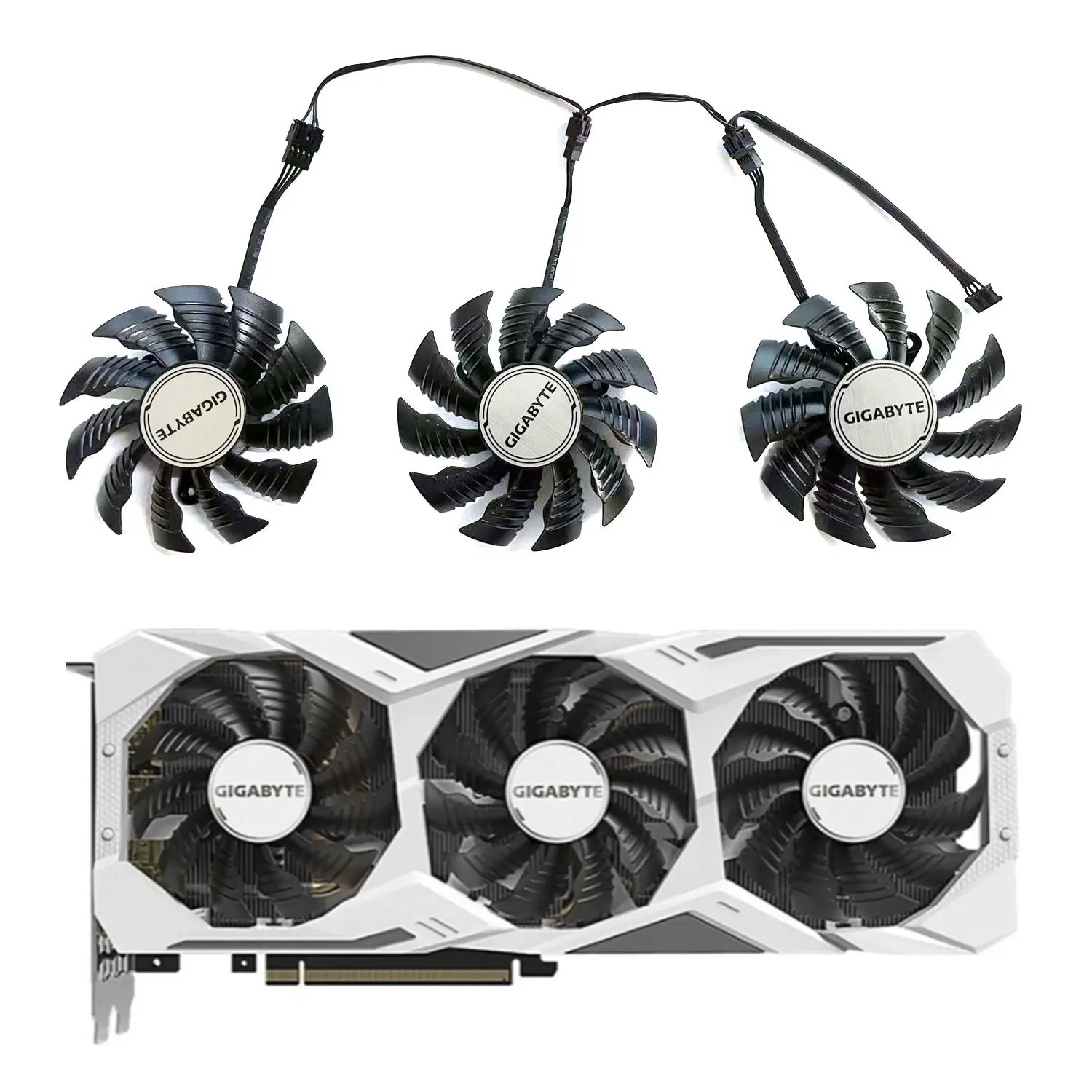 New 82MM T128015SU Cooler Fan Replacement For Gigabyte GeForce RTX 2070 2080 SUPER Gaming Graphics Video Cards Cooling Fans
New 82MM T128015SU Cooler Fan Replacement For Gigabyte GeForce RTX 2070 2080 SUPER Gaming Graphics Video Cards Cooling Fans