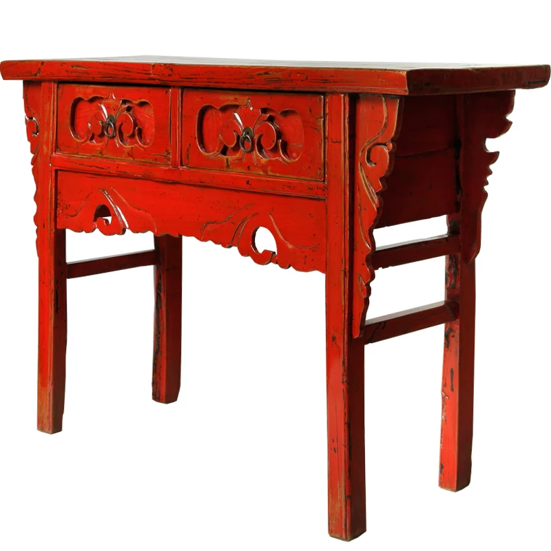Chinese solid wood old stew cabinet porch table storage desk retro foyer carved furniture
Chinese solid wood old stew cabinet porch table storage desk retro foyer carved furniture