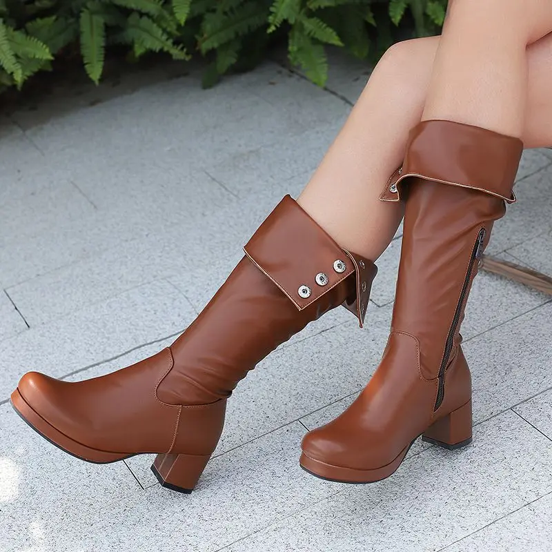 REAVE CAT 2025 Женские сапоги до колена с широким квадратным носком на массивном каблуке 5 см на платформе 1,5 см Прекрасные повседневные ботильоны на молнии фиолетовый белый
REAVE CAT 2025 Женские сапоги до колена с широким квадратным носком на массивном каблуке 5 см на платформе 1,5 см Прекрасные повседневные ботильоны на молнии фиолетовый белый