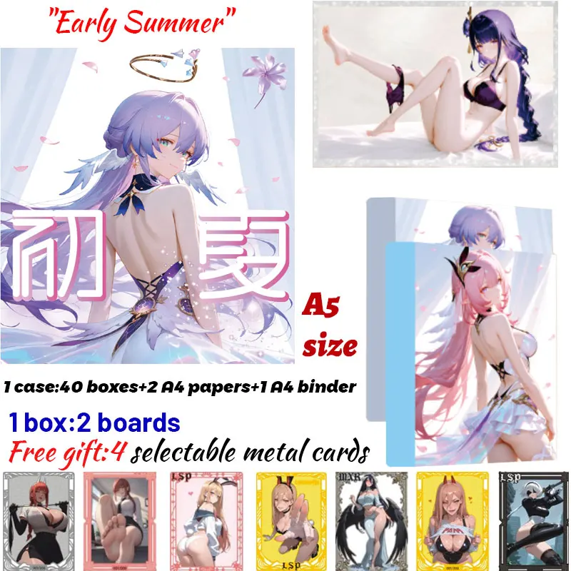 2025 новейшие доски для раннего лета A5 Waifu, акриловая Borad, аниме, редкая коллекция для хобби, ACG Girls
2025 новейшие доски для раннего лета A5 Waifu, акриловая Borad, аниме, редкая коллекция для хобби, ACG Girls