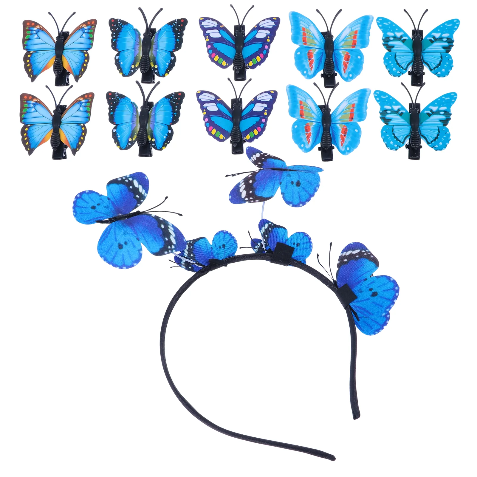 11 Pcs Hat Butterfly Headband Hairpin Bride Ribbons Women Decor Supply Textile Butterflies
11 Pcs Hat Butterfly Headband Hairpin Bride Ribbons Women Decor Supply Textile Butterflies